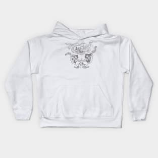 Prehispanic bat Kids Hoodie